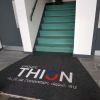 Tapis d'entrée société - paillasson personnalisé avec logo sur mesure